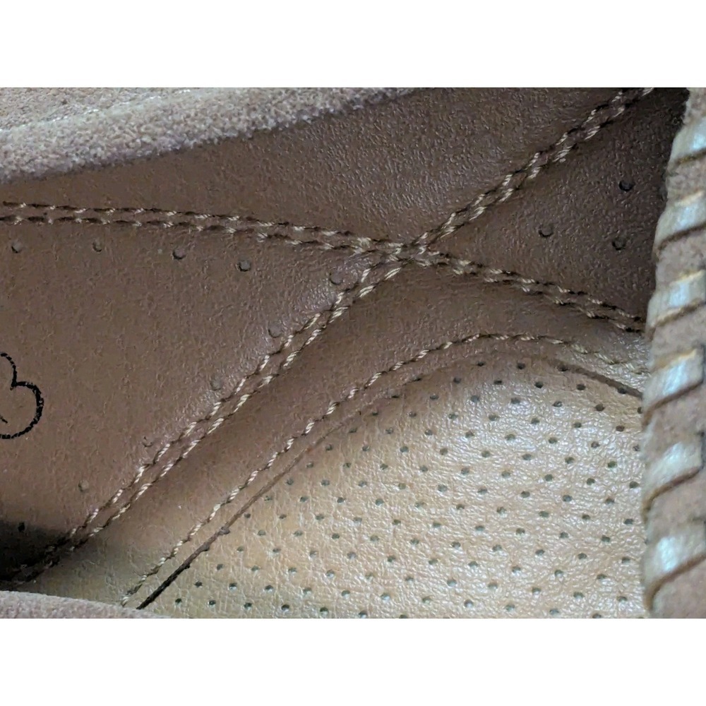 Baretraps Olanna Tan Leather Laser Cut Loafers Comfort Flats Women's Size 11M - Picture 9 of 10